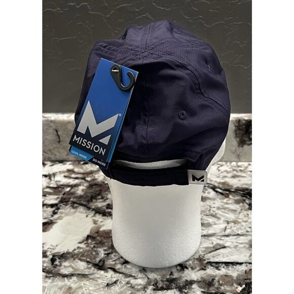 Mission Cooling Navy Baseball Cap Adjustable‎ - Picture 4 of 5